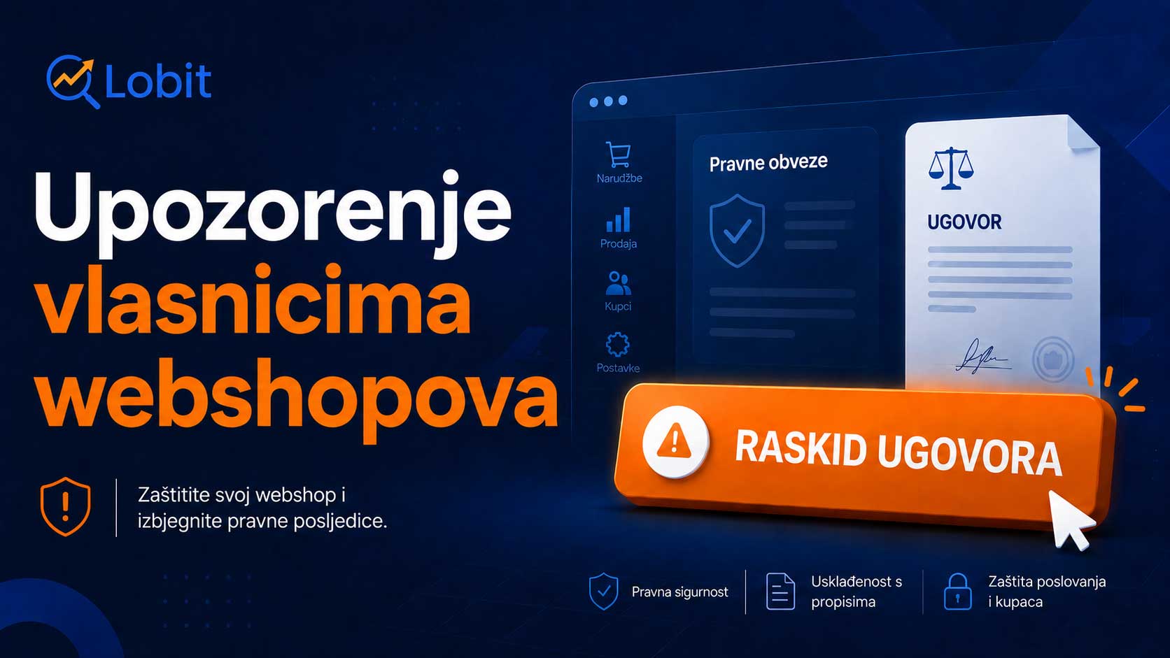 Gumb za raskid ugovora postaje obvezan za webshopove